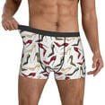 thumbnail image 3 of Men's Boxer Briefs, high-heeled shoes cute print Soft Comfy Mens Underwear Boxer Briefs Breathable With Widen Waist, 3 of 7