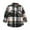 Green, variant on Edvintorg 2-7Y Fashion Fall Children Girl Boy Warm Coat Plaid Long Sleeve Pocket Button Turn-Down Collar Flannel Shirts Coat Jacket Tops Winter Kids Outwear