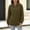 *A-Army Green, variant on Women's Sweater,Casual Crew Neck Sweatshirts, Long Sleeve Solid Tops,Loose Pullover Brown,Womens Plus XXL