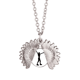 thumbnail image 1 of Patinar deporte negro silueta Collar de girasol collar collar collar colgante, 1 of 3