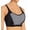 Black/White, variant on Women's Pour Moi 97007 Energy Rush Lightly Padded Underwire Sports Bra (Navy Fern 32FF)