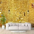 thumbnail image 2 of IDEA4WALL 4pcs The Tree of Life by Gustav Klimt Peel and Stick Wallpaper for Home Decoration - 66x96 inches, 2 of 5