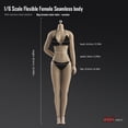 thumbnail image 3 of ANT 1/6 Flexible Seamless Stainless Steel Skeleton Body 12"Female Action Figure Body Suntan Skin Toy, 3 of 6