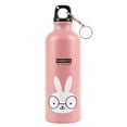 thumbnail image 2 of Naiovety Niños al aire libre botella de agua ciclismo senderismo bebida hervidor de aluminio portátil Picnic BBQ Drinkware llavero 500ml carpas Azul, 2 of 6