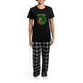 thumbnail image 4 of CafePress - Irishterrierpeace2 - Women's Short Sleeve Print T-Shirt and Pants Dark Cotton Pajama Set, 4 of 7