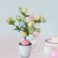 thumbnail image 1 of Aqestyerly 2.5 Colorful Easter Egg Mini Potted Plants - Indoor Tabletop Spring Decor,Holiday Centerpiece Gift Set for Easter Basket Home Party Decorations, 1 of 6