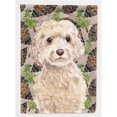 thumbnail image 1 of Carolines Treasures BB9585GF Champagne Cockapoo Drapeau de Jardin Cônes de Pin, 1 of 3