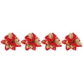 thumbnail image 3 of Flores de Navidad NikouMX 4 piezas para árbol de Navidad diseñadas a medida, 3 of 8