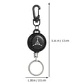thumbnail image 3 of EGNMCR Tools&Home Improvement High Resilience Retractable Rope Key Ring Stop-loss Stop-theft Retractable Key Chain A chopper, 3 of 6