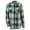 Foam, variant on Victory Outfitters Ladies' Checkered Button Up Shirt w/ Two Chest Pockets - Foam - Small