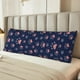 thumbnail image 2 of Balery Star Dog Paw Funda Protectora para Almohada Corporal de Algodón Hipoalergénico con Cierre(55 x 21 pulgadas), Almohadas No Incluidas, 2 of 7