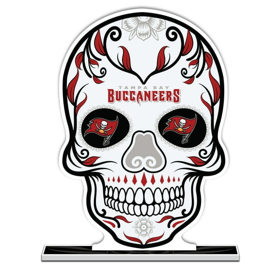 Tampa Bay Buccaneers 10" Sugar Skull Standee