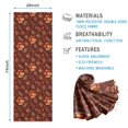 thumbnail image 2 of 74x26 Inch Yoga Towel, Sweat Absorbent Non-Slip Mat for Hot Yoga, Pilates & Fitness,Heart Chocolate Gift Box Dark Romantic Repeat, 2 of 5