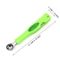 thumbnail image 3 of 2PC Kitchen Utensils Set The Latest 2 Multifunctional Watermelon Tool Set In 2024 Featuring A Multifunctional Three In One Watermelon Spoon Is A Must Have Tool For Family Gatherings! Green, 3 of 9