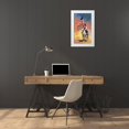 thumbnail image 3 of Chapman, Julie T. 12x18 White Modern Wood Framed Museum Art Print Titled - All American, 3 of 4