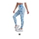 thumbnail image 3 of Mujeres Butt Leggings Gimnasio Tie Dye Push Up Hip Lift Cintura alta Deportes Pantalones de chándal Medias para trotar Correr Ciclismo Yoga Prendas para la parte inferior del cuerpo Azul claro METRO Sonducket AP019361-19, 3 of 6