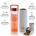 thumbnail image 3 of Thermos Teabloom Wayfarer Vaso Térmico de Vidrio Aislado de 450 ml, 3 of 6