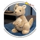 thumbnail image 5 of Canguro de peluche | Juguete suave y realista para bebé | Peluche decorativo de aspecto realista | Materiales seguros y cómodos | Compañero de juegos perfecto para niños y coleccionistas | Regalo y, 5 of 5