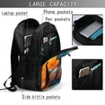 thumbnail image 4 of Disketp Surreal Body Art Travel Laptop Backpack, Laptops Backpack with USB Charging Port, Water Resistant Computer Bag Gift for Men & Women, 4 of 7