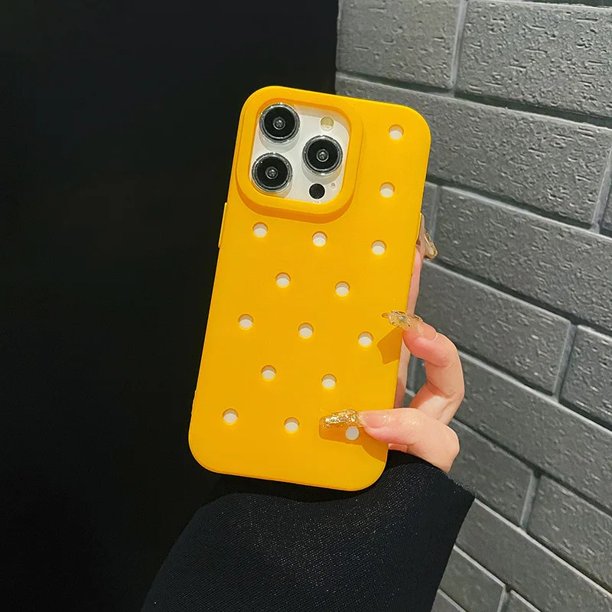Agujero comercial transfronterizo DIY refrigeración para Apple 15ProMax funda de teléfono 16/14 nueva funda protectora verano Compatible teléfono móvil Hous