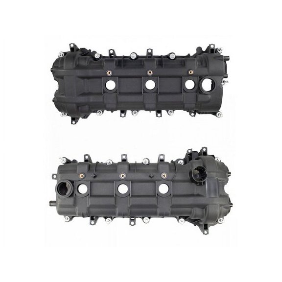 Engine Valve Cover Set 2 Piece - Compatible with 2011 - 2015 Jeep Grand Cherokee 3.6L V6 2012 2013 2014
