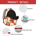 thumbnail image 4 of Kawaii Strawberry Lover Backpack - Waterproof Ergonomic Student Backpack for Teens with Breathable Mesh & Spacious Compartments, 4 of 6