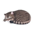 thumbnail image 3 of AMLESO Sleeping Cat Shaped Area Rug Cute 3D Kitten Mat for Entrance Children's Room C, 3 of 8