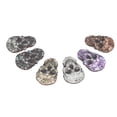thumbnail image 2 of Mini cabezas de calavera colgantes de madera, 6 piezas Calavera colgante de Halloween Adorno de calavera de Halloween Adornos de Halloween Integración perfecta, 2 of 8