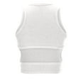 thumbnail image 5 of Women's Summer Ribbed Crop Tank Tops Round Neck Cut out Sleeveless Shirts Solid Casual Slim Fitted Basic Blouses Tee, 5 of 5