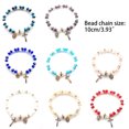 thumbnail image 3 of T-HOTLYST Crystal for Cross Bracelet Elastic Beads Stretch Rosary Bracelet with Crucifix and Miraculous Medal for Women Girls Jewe, 3 of 11