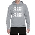 thumbnail image 2 of Wild Bobby Jerry Springer 90's TV Talk Show Host Jerry Jerry Chant Famous People Unisex Hoodie Sweatshirt, Heather Grey, Small, 2 of 6