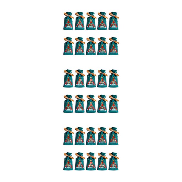 Matsuzay Bolsas de cordón medianas con estampado navideño, regalos para adultos, paquetes de joyería, decoración de jardín reutilizable Type1 NO1