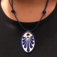 thumbnail image 1 of Collar con piel Alonso Luis Atala Anochecer, 1 of 2