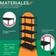 thumbnail image 3 of Mubson Estante Organizador. Anaquel Multiusos Astel 5 Repisas, 3 of 5