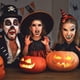 thumbnail image 2 of Colmillos de Halloween que brillan en la oscuridad, paquete de 100 unidades Dreidel Co., 2 of 9