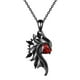 thumbnail image 1 of Ángel Colgante Corazón Circón Collar Europeo y de Regalo, 1 of 2