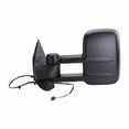 thumbnail image 2 of For GMC Sierra 2500 HD/3500 HD Door Mirror 2007-2014 Driver Side | Power | Heated | Manual Folding | Tow Type | Replacement For GM1320407 | 20862098, 2 of 5