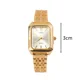 thumbnail image 1 of Reloj para mujer, marca de lujo ligera, negocios, oro, acero inoxidable, relojes de cuarzo a la moda para mujer, reloj de pulsera para mujer, 1 of 5