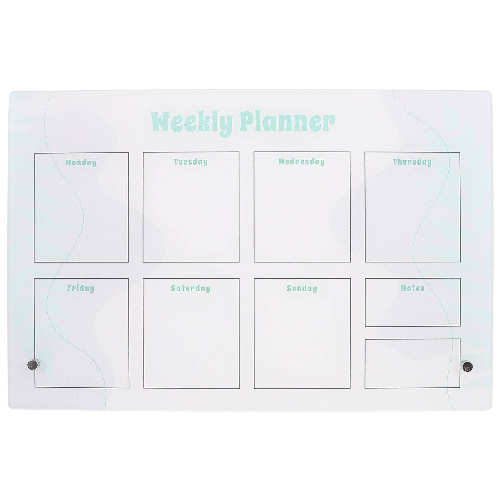 1 Set Of Table Board Planner Board Dry Erase Board To Do List Planner Desktop Memo Board Monthly Planner Fridge Magnet Fridge Board Magnetic