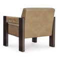 thumbnail image 5 of Signature Design by Ashley Adlanlock Contemporary Faux Leather Accent Chair, Brown, 5 of 5
