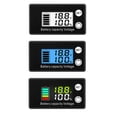 thumbnail image 3 of Bgsha DC7-68V Car Motorcycle Voltmeter Voltage Gauge 12V Battery Capacity Indicator, 3 of 3