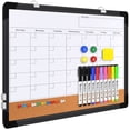 thumbnail image 1 of Tablero de escritura ABERLLS, 43 x 33 cm, calendario mensual a doble cara, 1 of 7
