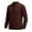 Coffee_#06, variant on BVWKPCV Renaissance Men Costume Shirt Line Cotton, Medieval Pirate Tunic Lace-Up Viking Blouse Wine L