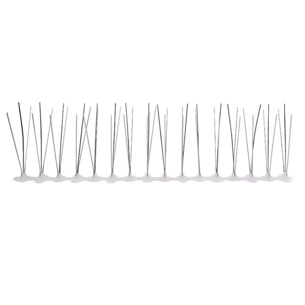 Pico para pájaros NikouMX 10 piezas de 30 cm de acero inoxidable para exteriores Repelente de pájaros para exteriores