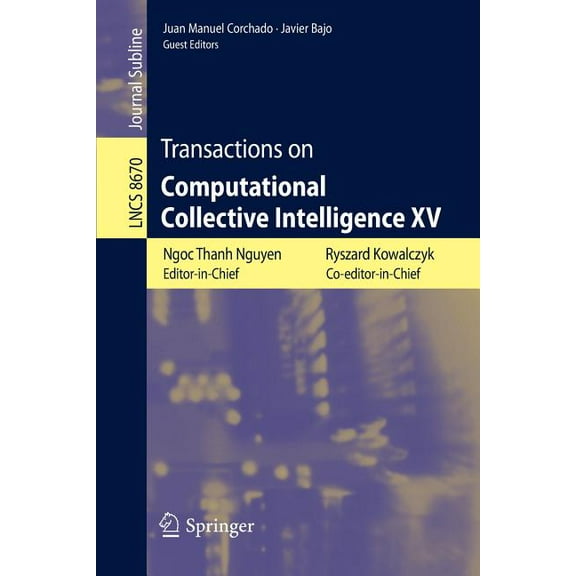 Transactions on Computational Collective Intelligence XV, (Paperback)