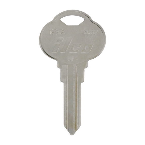 Hillman 5935226 KeyKrafter Automotive Universal Key Blank - 188 CLB7 Double Sided for Club Steering Wheel, Pack of 4