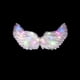 thumbnail image 5 of Multicolor Light Up Angel Wings and Halo with LED Lights,Wings Costume for Adult Kids,80*40cm,White, 5 of 5