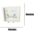 thumbnail image 3 of Seaglass Beach Chairs Friendship Sea Glass Good Friend Is To Have Handmade Sea Glass Wall Art Decor Friendship Sea Glass Artwork Sea Glass Art Frame Gift For Best Friends, 3 of 9