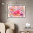 thumbnail image 5 of Montauk In The Summer Canvas Pastel Abstract Calming Wall Art by Art Remedy, Black Frame, 36" x 30", 5 of 7