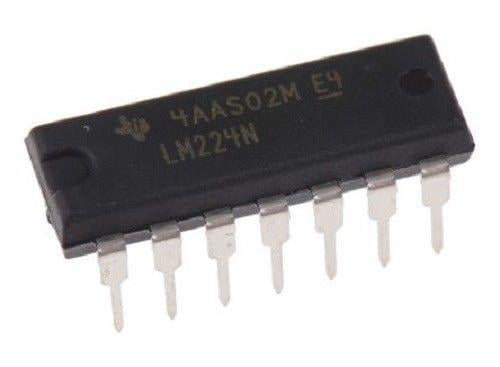Texas Instruments TL074CN Operational Amplifier Pack of 1 